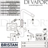 Bristan Wine Kitchen Sink Mixer Tap Spares